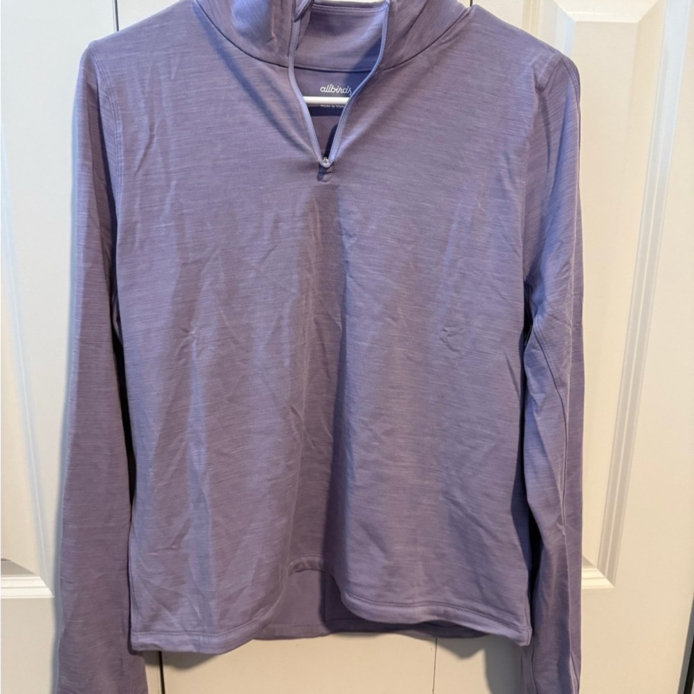 allbirds natural run mid layer top